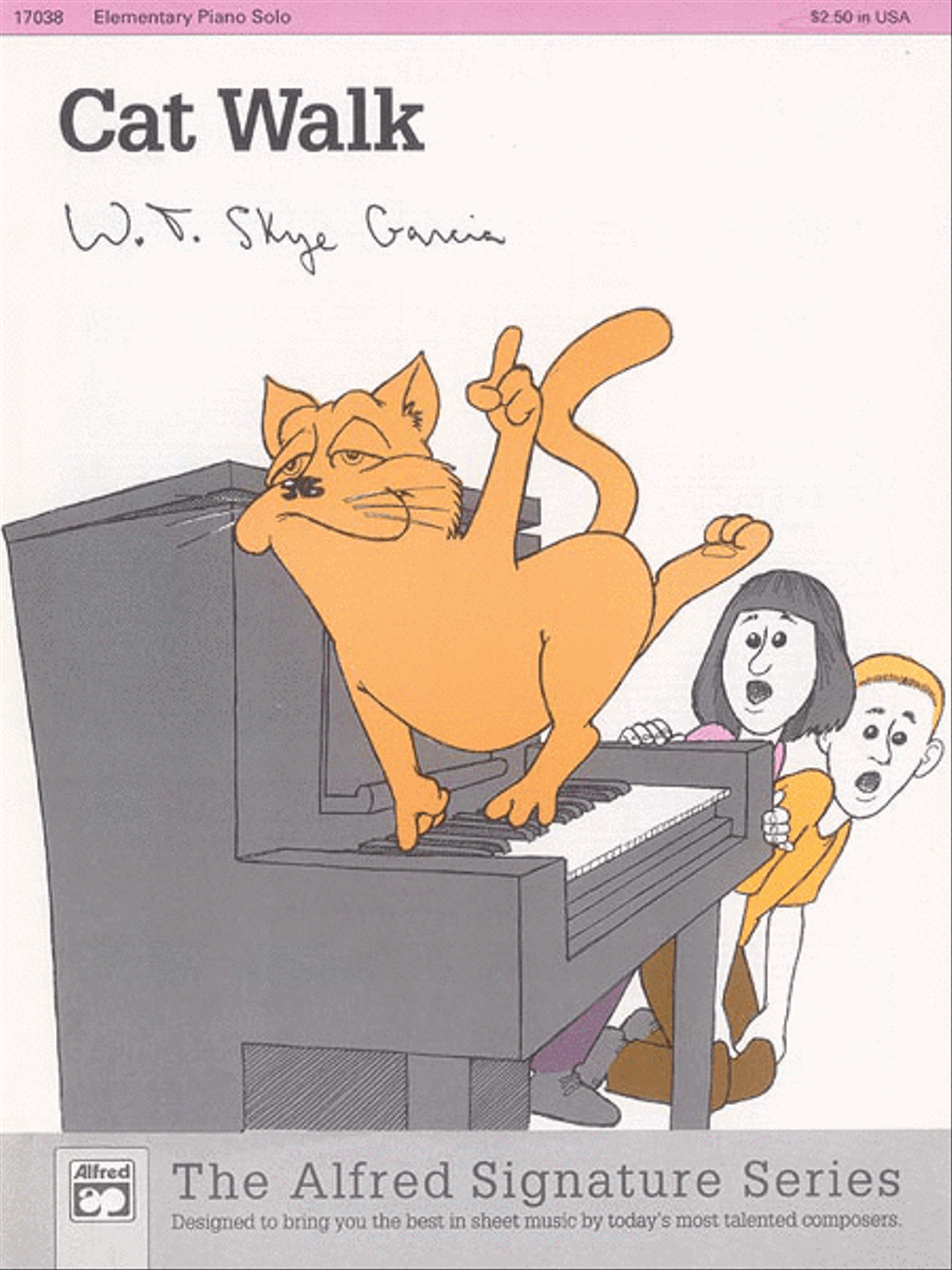 Cat Walk Easy Piano scores gallery preview page 1