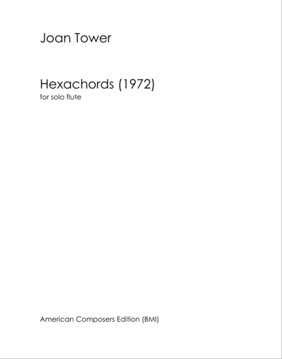 [Tower] Hexachords Flute Solo scores gallery preview page 3