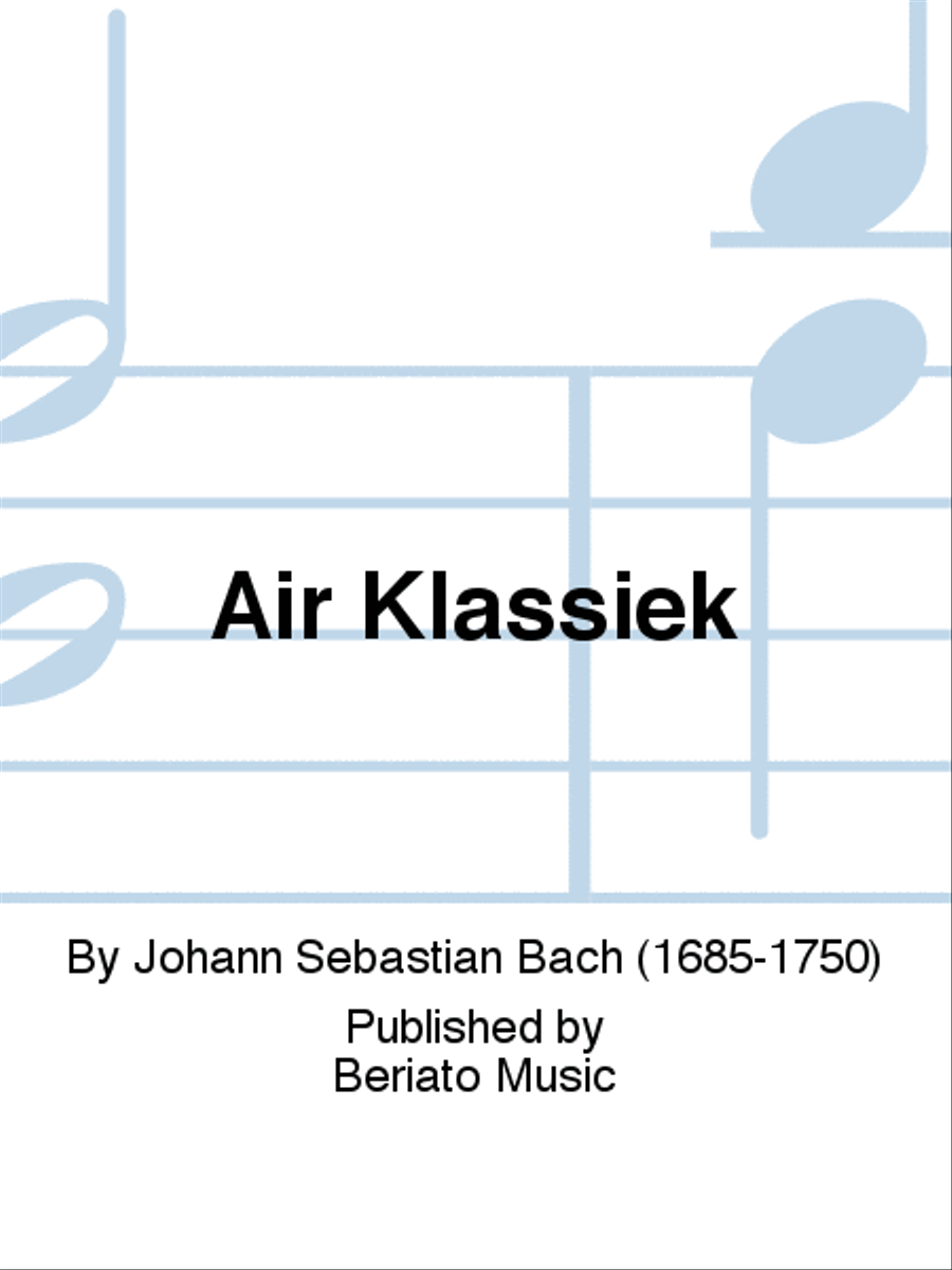 Air Klassiek Classical Guitar scores gallery preview page 1