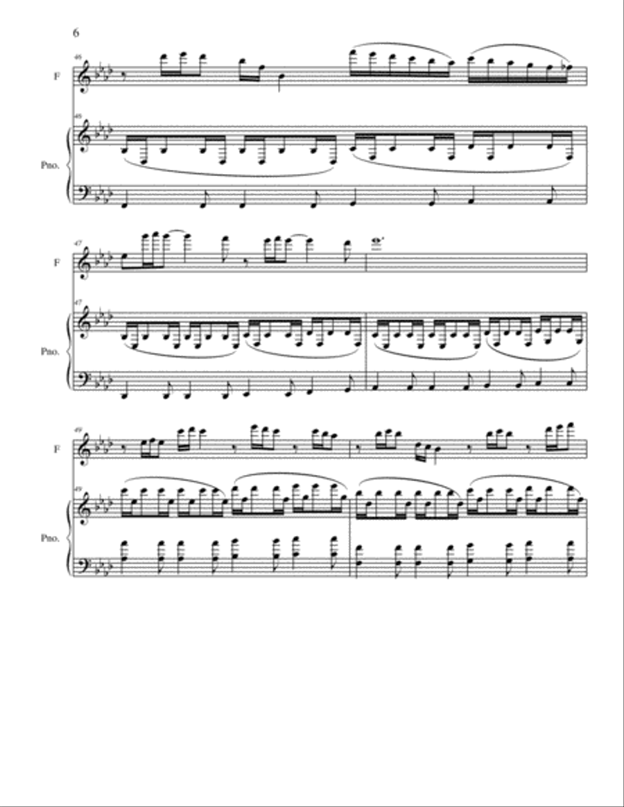 Remembrance Remembrance Flute Solo scores gallery preview page 6