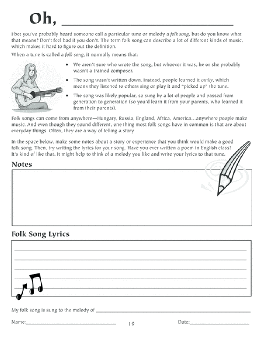 Sing and Dance Around the World, Book 2 Unison Choir scores gallery preview page 20