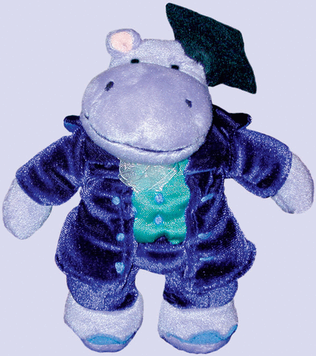 Book cover for Music for Little Mozarts: Plush Toy -- Professor Haydn Hippo