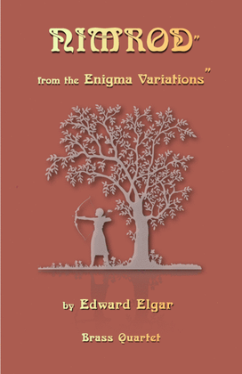 Book cover for Nimrod, from the Enigma Variations by Elgar, for Brass Quartet