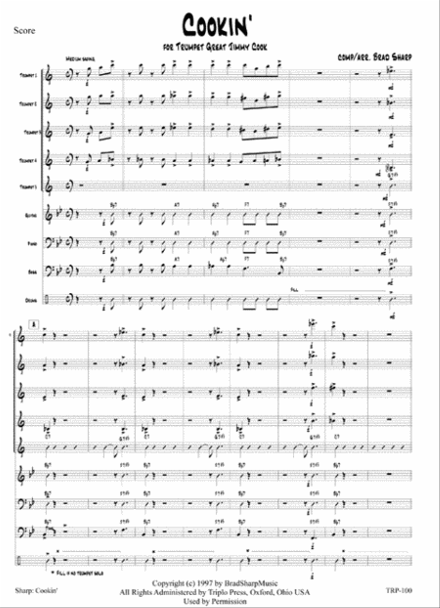Cookin' Small Ensemble scores gallery preview page 2