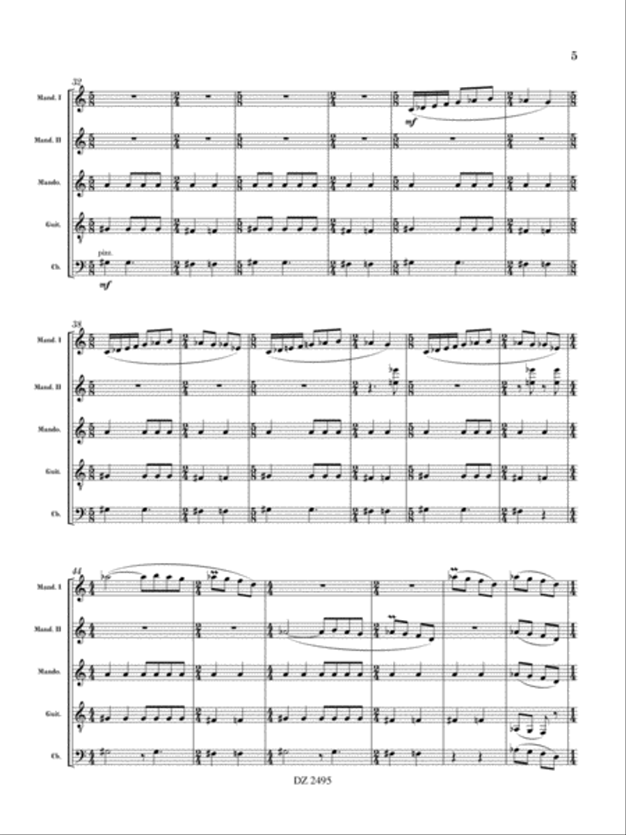 Voyage à Kotrabland Orchestra scores gallery preview page 5