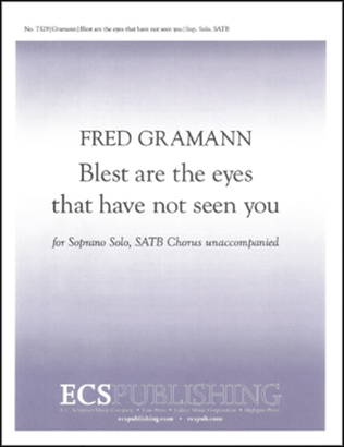 Book cover for Blest are the eyes that have not seen you