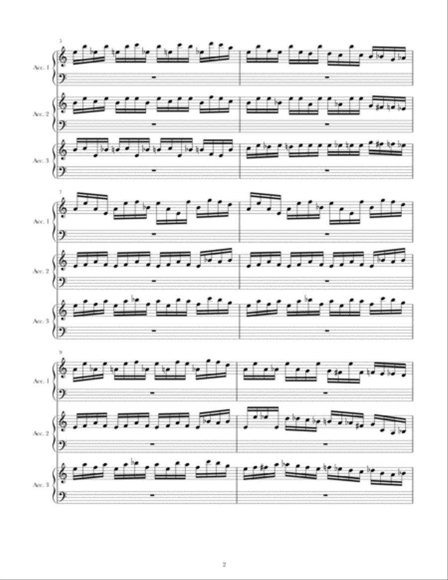 Actuellement? Accordion scores gallery preview page 2