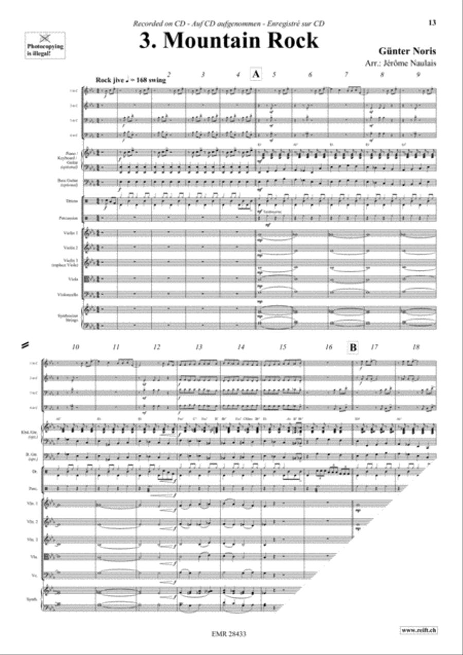 Let's Dance Volume 4 Woodwind Quartet scores gallery preview page 5