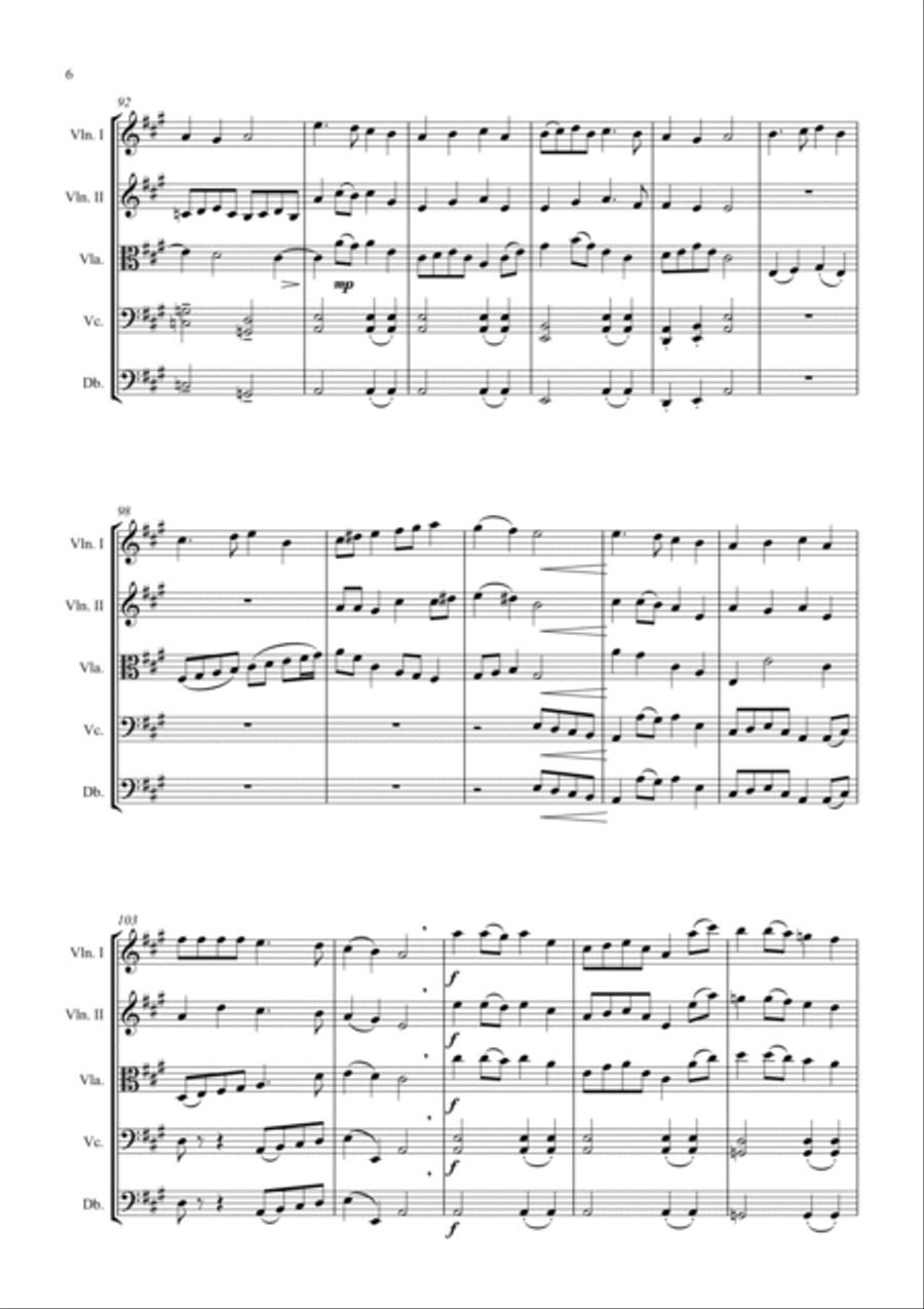 Deck the Halls Deck the Halls Chamber Music scores gallery preview page 6