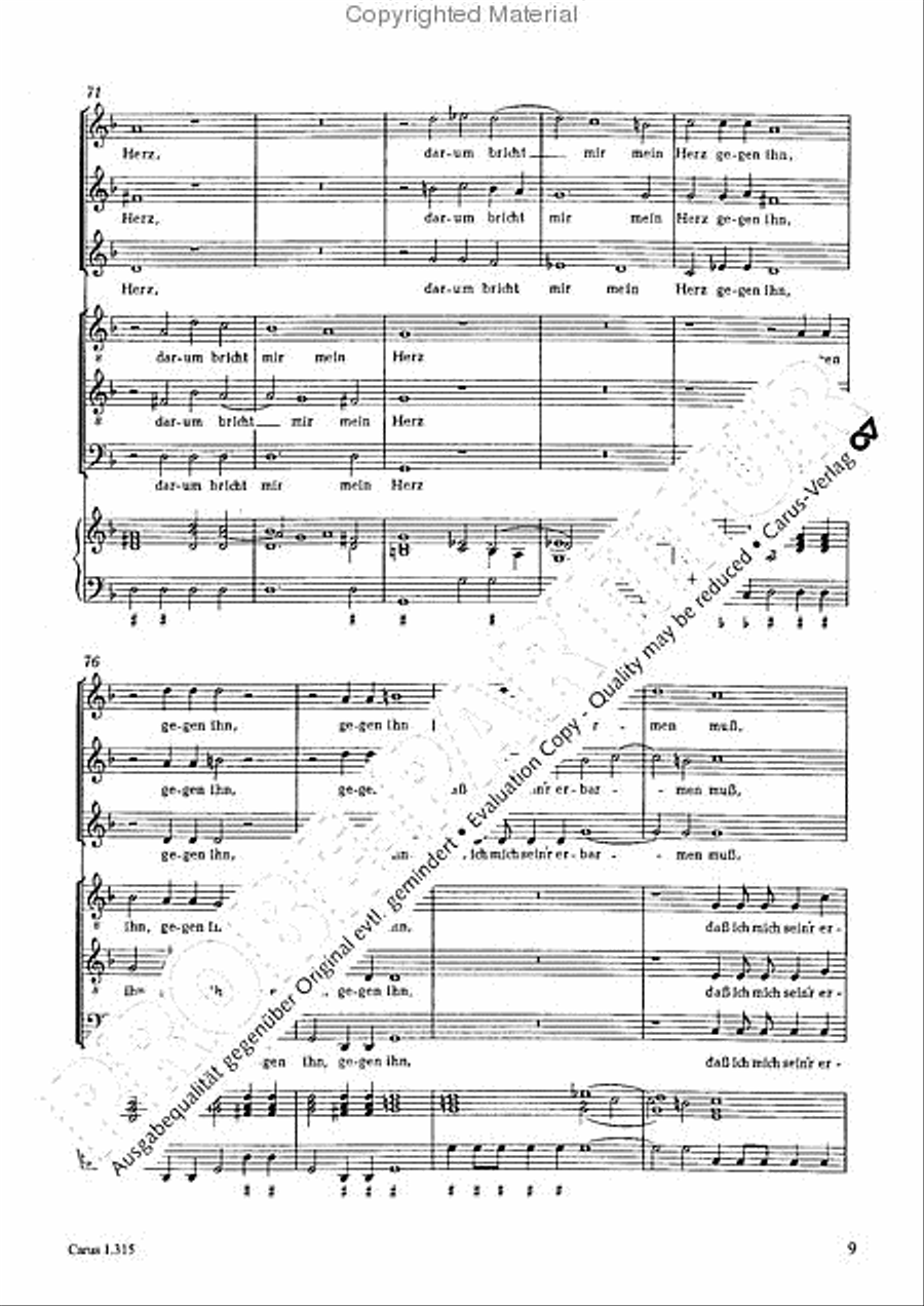 Ist nicht Ephraim mein teurer Sohn? SSA scores gallery preview page 11