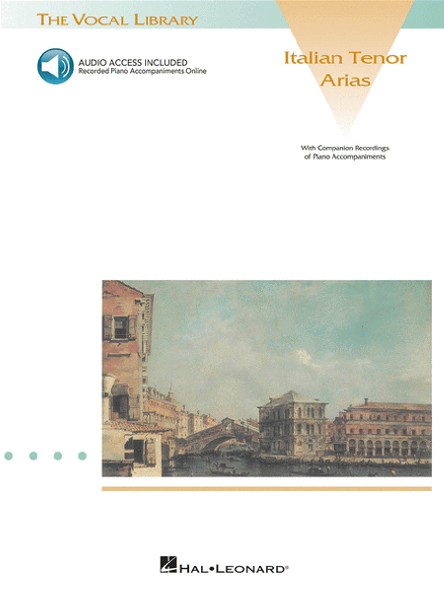 Italian Tenor Arias Italian Tenor Arias Voice Solo scores gallery preview page 1