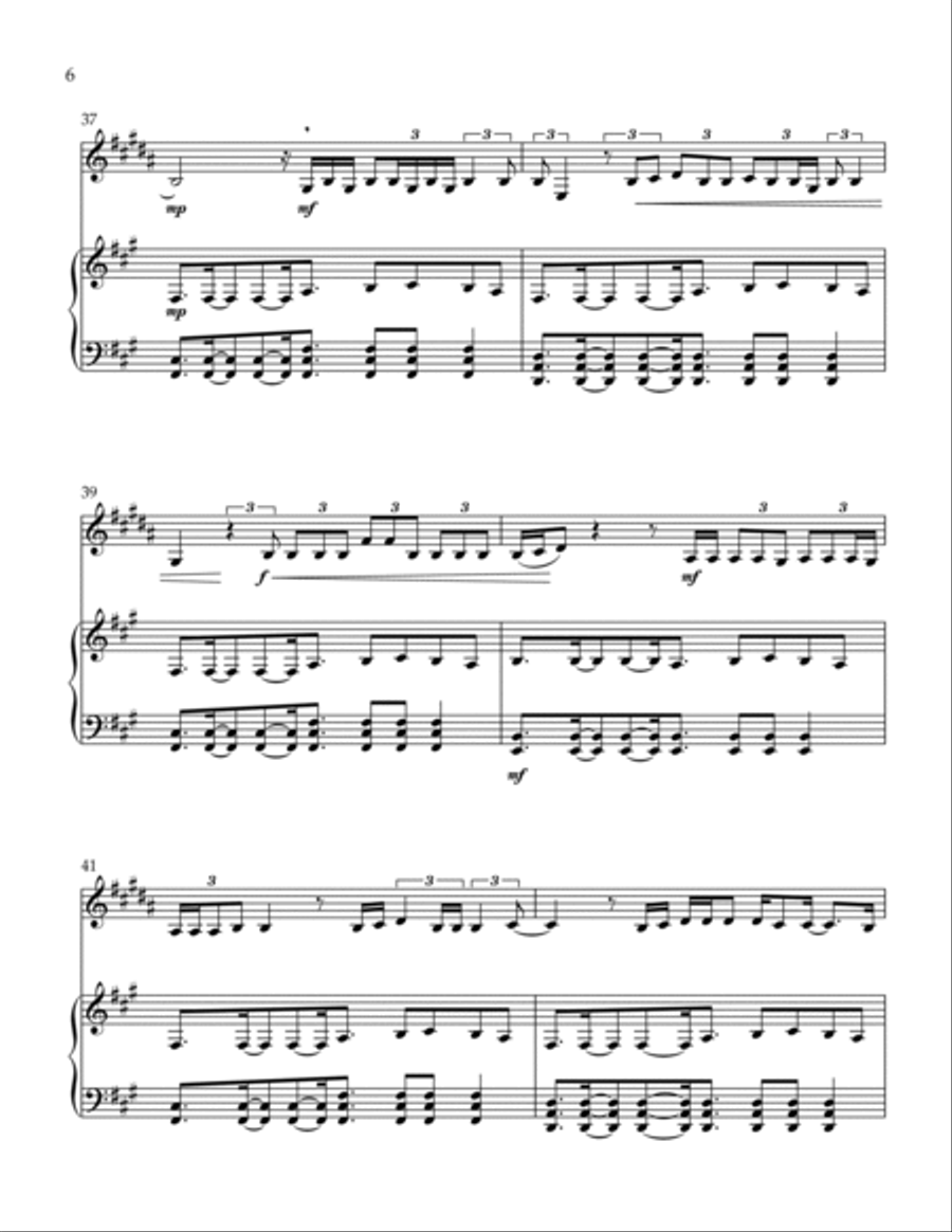 Tolerate It B-Flat Clarinet scores gallery preview page 6