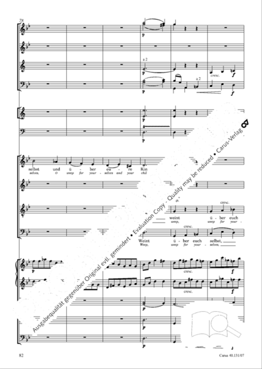 Christus Choir scores gallery preview page 99