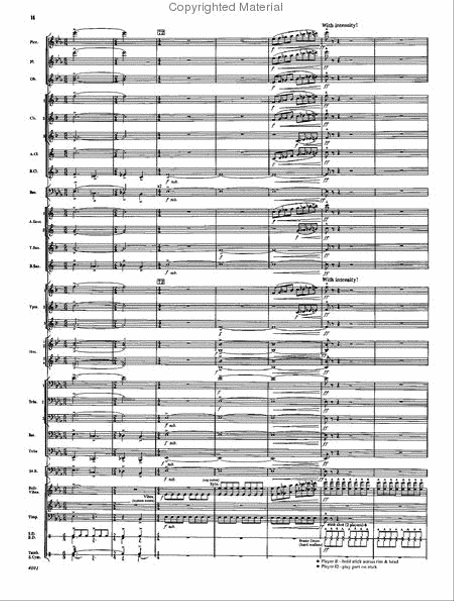 The Light Eternal Concert Band scores gallery preview page 12