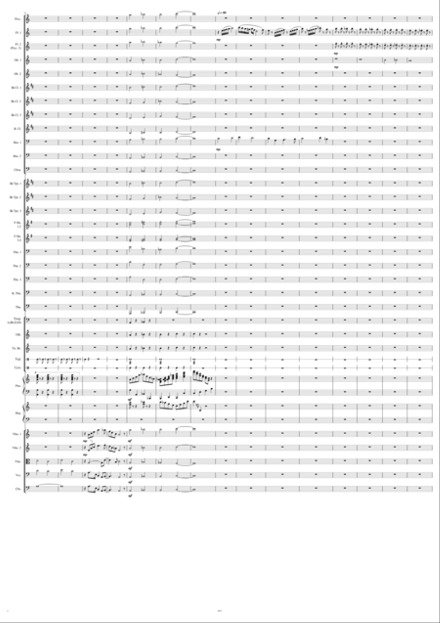 Fantastic Planet Full Orchestra scores gallery preview page 2
