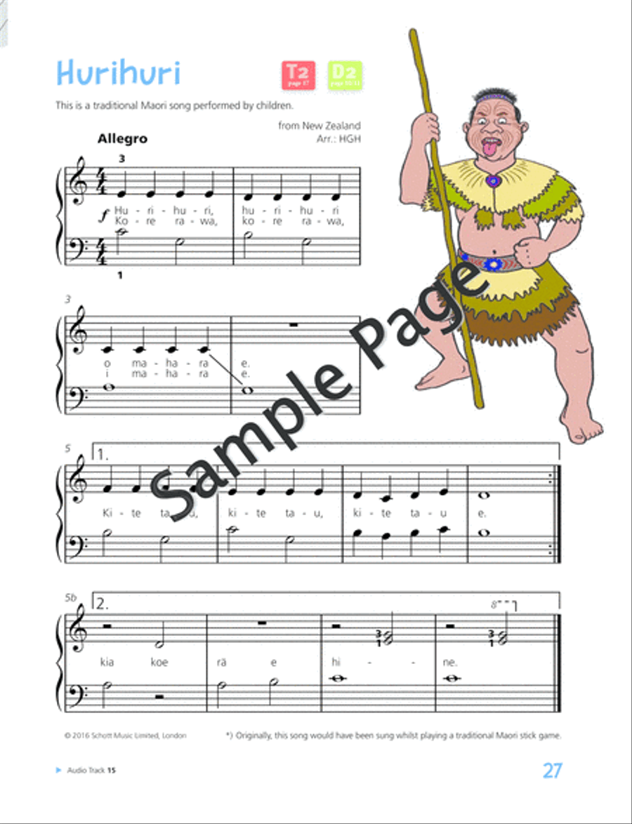 Piano Junior: Lesson Book 2 Piano Method scores gallery preview page 28