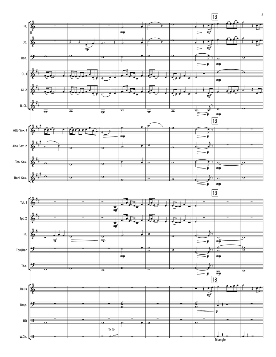 Vogel Im Kafig Concert Band scores gallery preview page 4