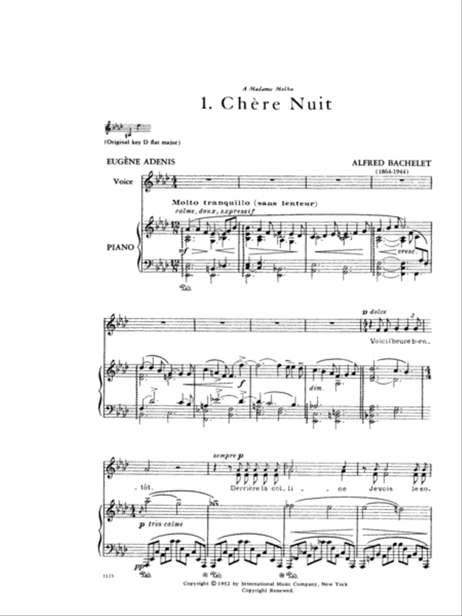 Forty French Songs Forty French Songs Low Voice scores gallery preview page 2