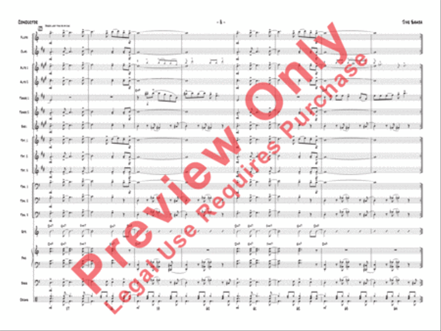 Jive Samba Jazz Ensemble scores gallery preview page 27