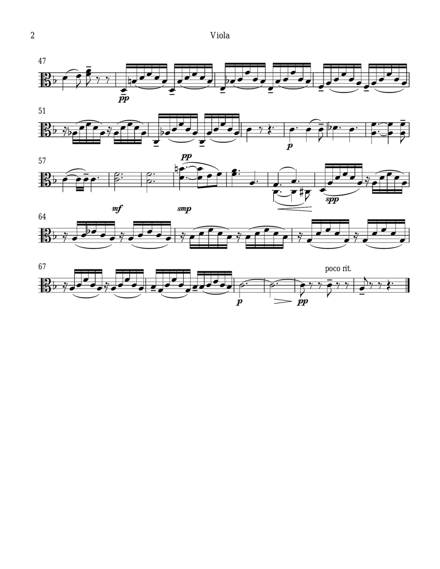 Laudate Dominum Laudate Dominum String Quartet scores gallery preview page 6