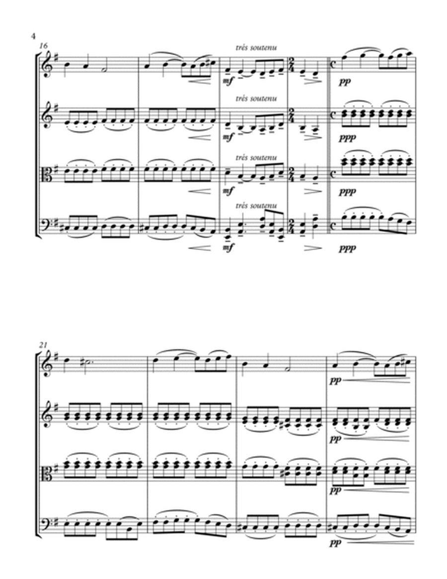PAVANE POUR UN INFANTE D´FUNTE (Pavane for a dead princess) String Trio, Intermediate Level for 2 vi image number null