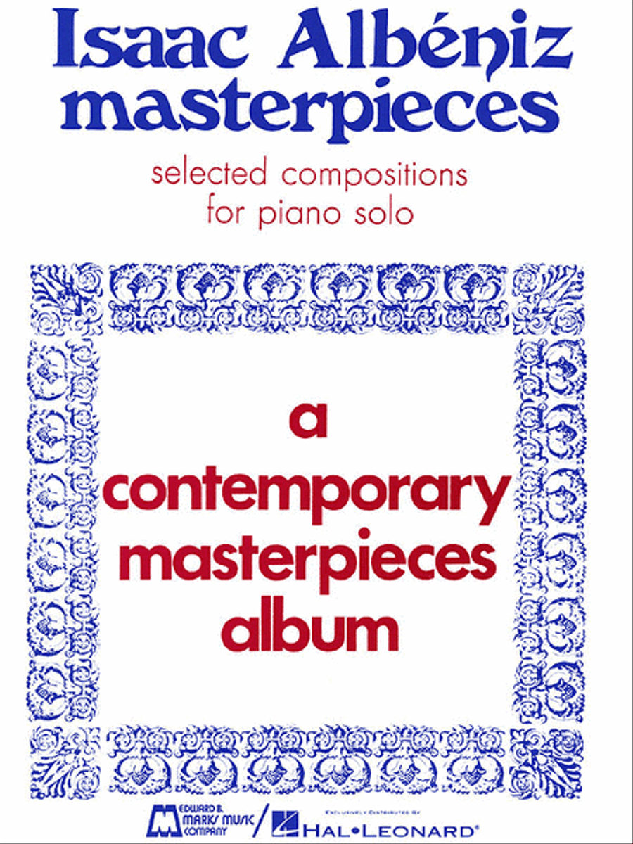 Albeniz Masterpieces Piano Solo scores gallery preview page 1