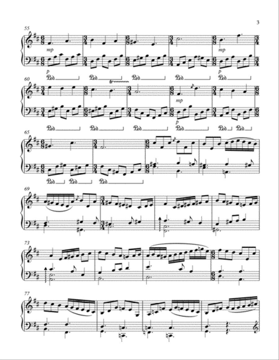 Serenade in b minor Piano Method scores gallery preview page 3