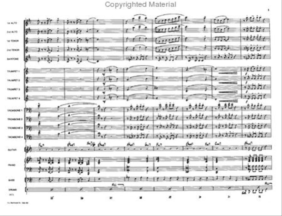 Full Court Press Jazz Ensemble scores gallery preview page 5