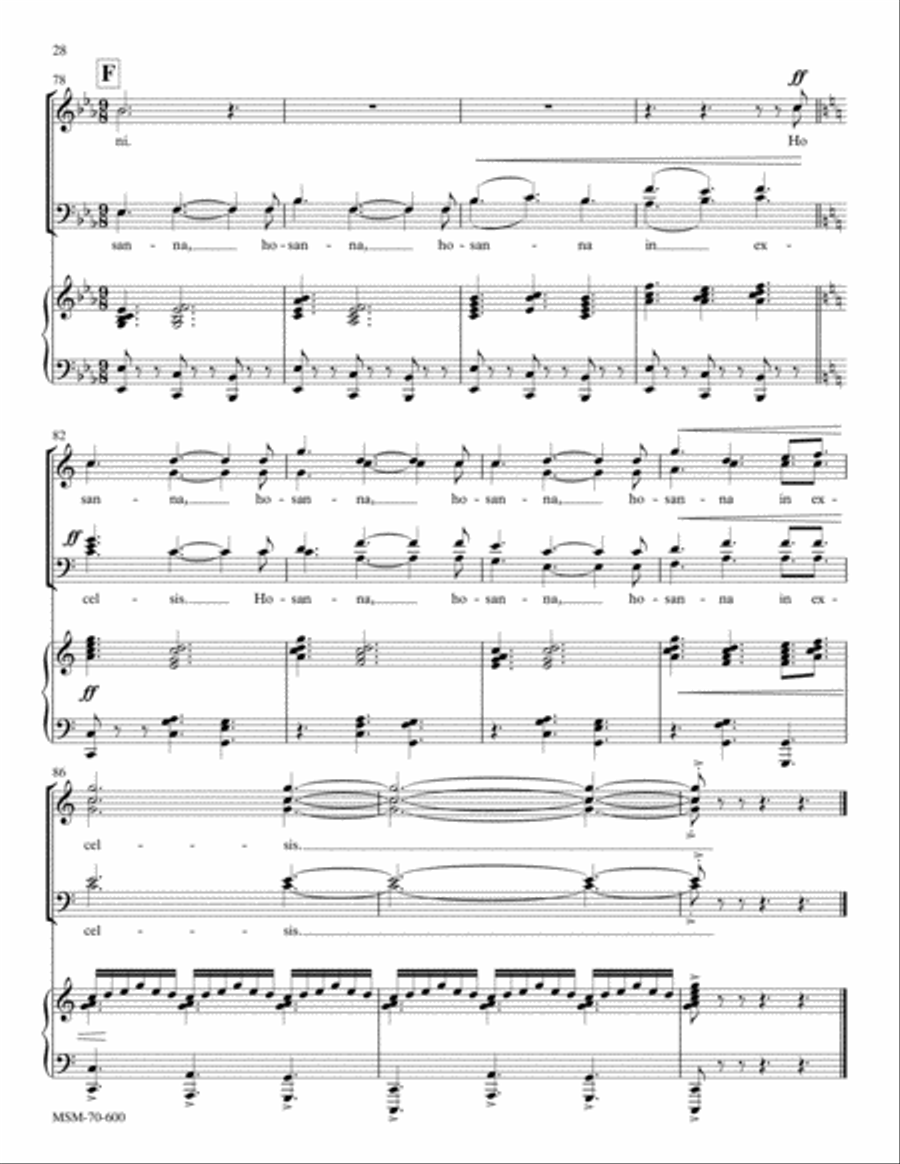 Requiem (Choral Score) 4-Part scores gallery preview page 14