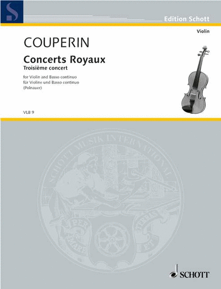 Concerts royaux: Troisieme Concert in A Major