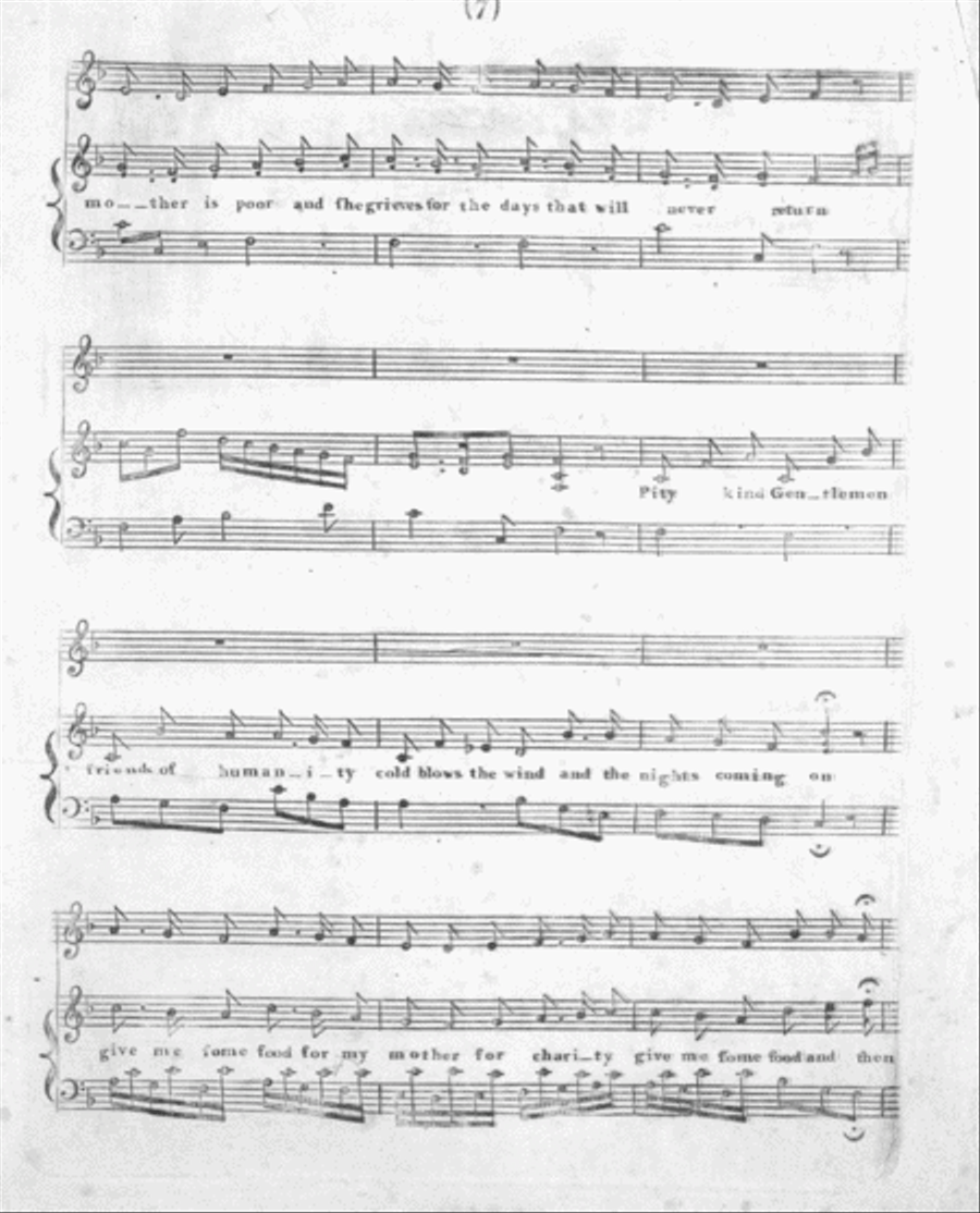 The Beggar Girl Voice scores gallery preview page 2