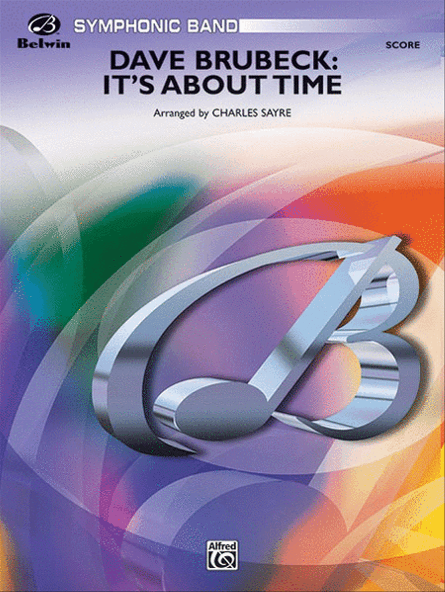Dave Brubeck: It's About Time Concert Band scores gallery preview page 1
