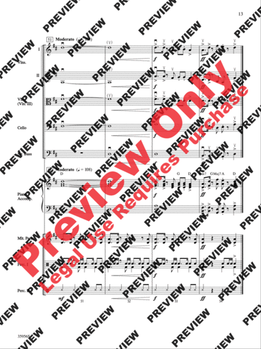 African Adventure African Adventure String Orchestra scores gallery preview page 14