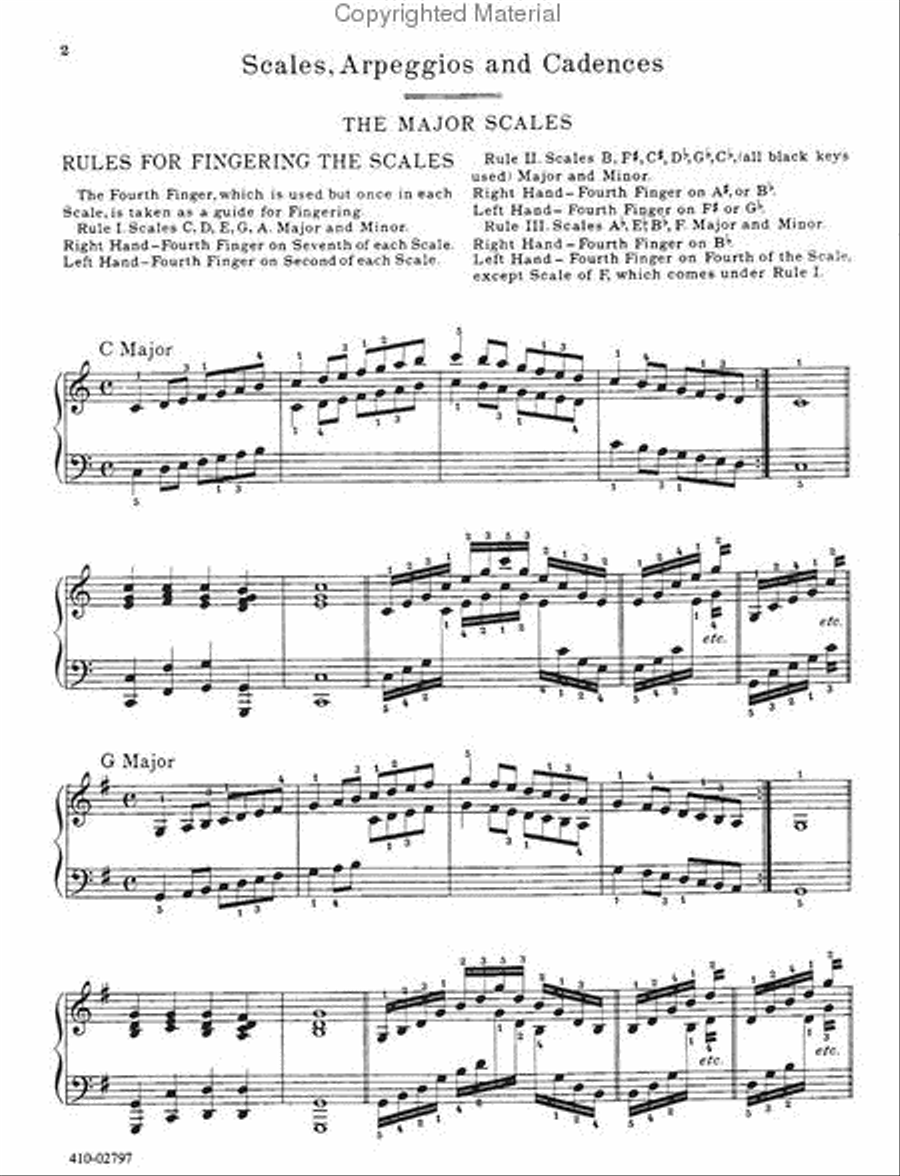 Scales And Cadences