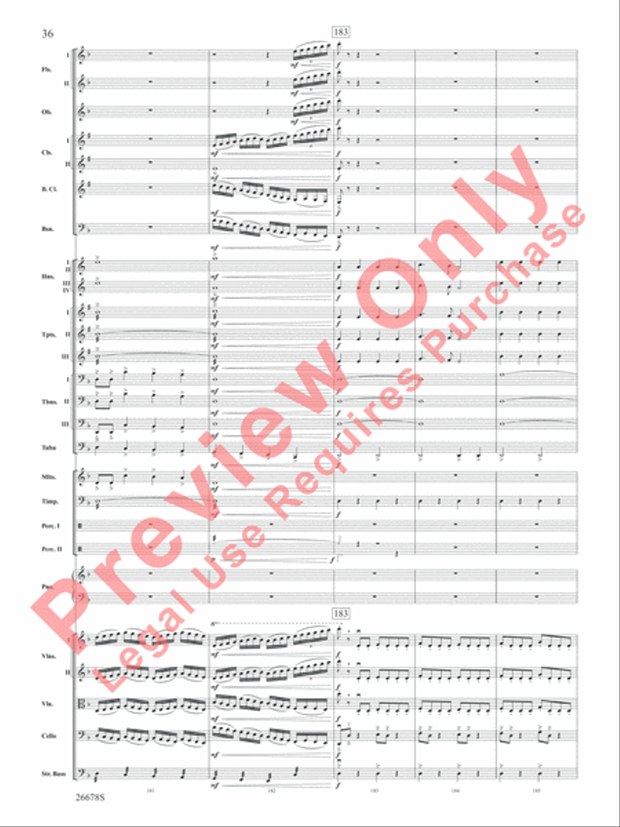 Suite from Video Games Live Full Orchestra scores gallery preview page 37