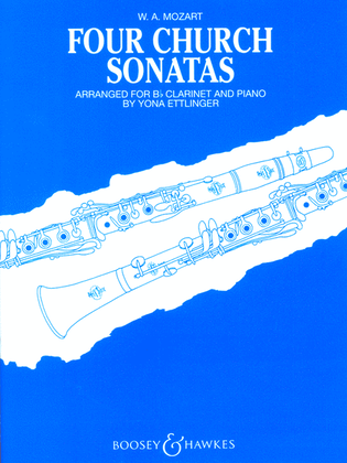 Book cover for Four Church Sonatas