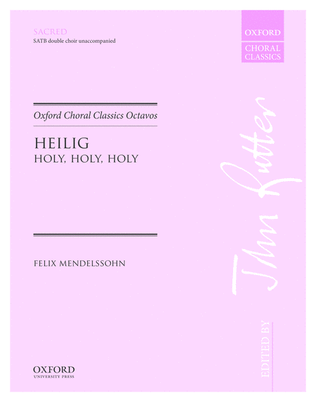 Book cover for Heilig (Holy, holy, holy)