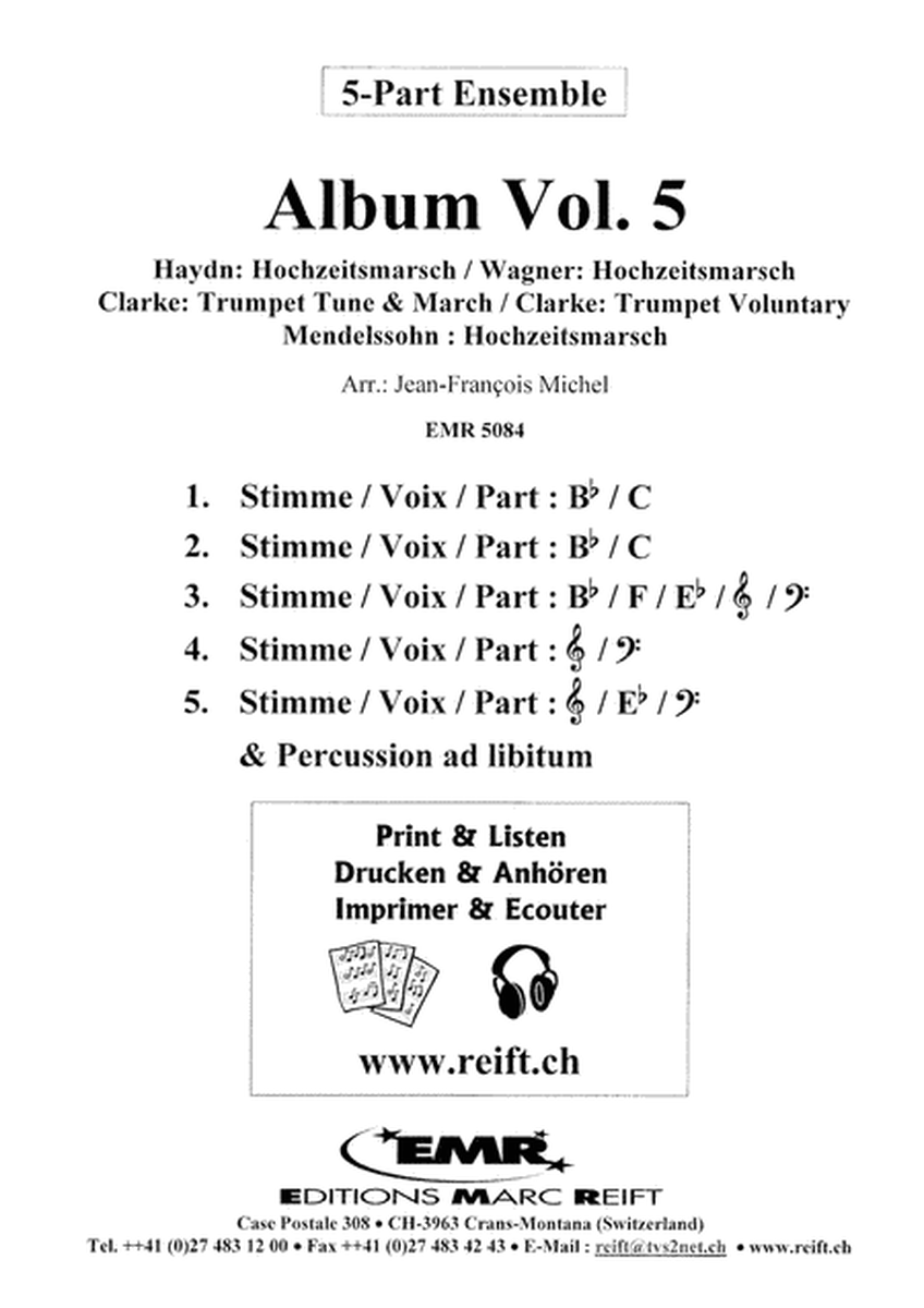 Quintett Album Vol. 05 image number null