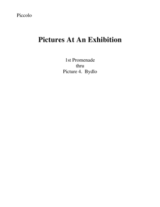Book cover for Pictures At An Exhibition 1st Promenade thru Picture 4