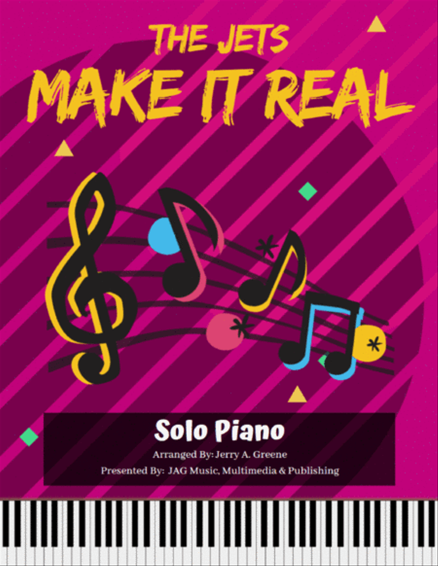 Make It Real Piano Solo scores gallery preview page 1