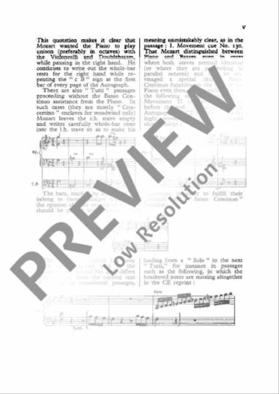 Concerto No. 18 Bb major Orchestra scores gallery preview page 6