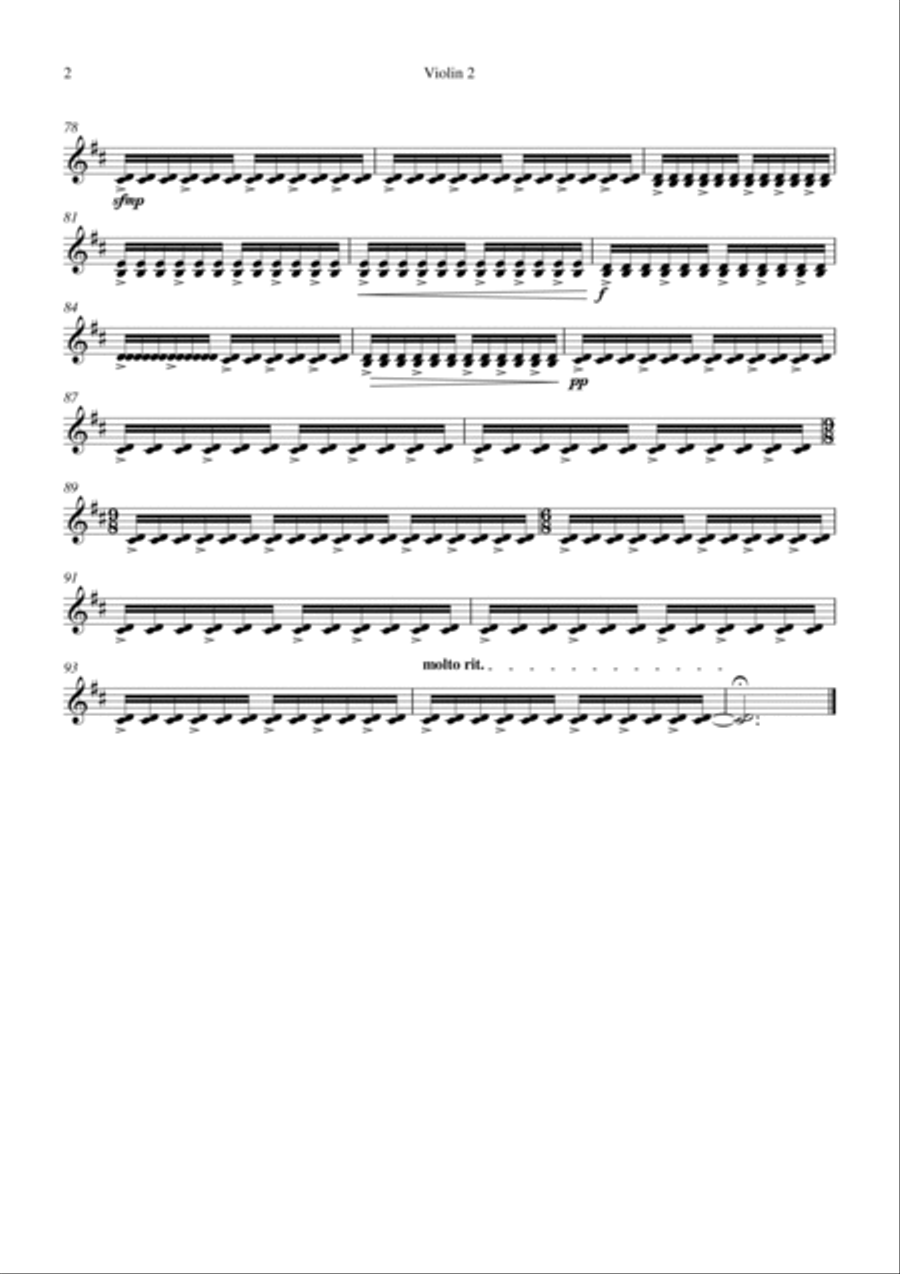 We Three Kings for String Quartet - Full Length arrangement by the Chapel Hill Duo String Quartet scores gallery preview page 4
