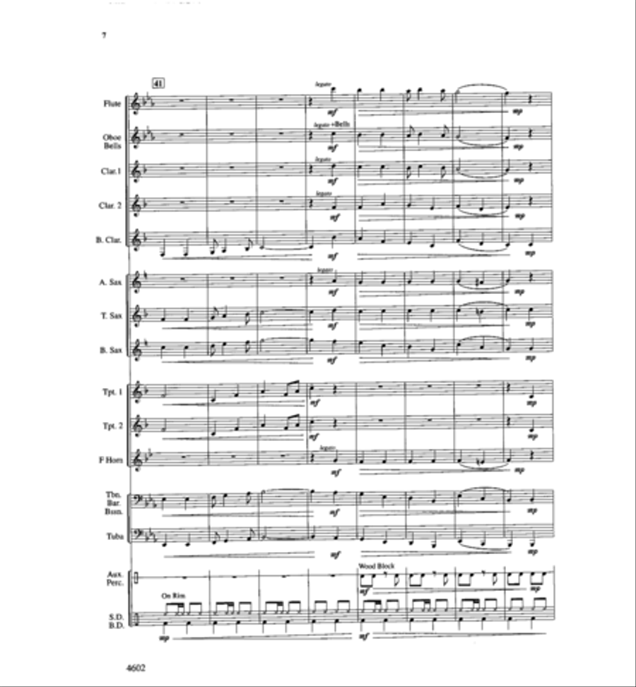 Band Avenue Concert Band scores gallery preview page 7