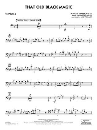 That Old Black Magic (arr. Mike Tomaro) - Trombone 2