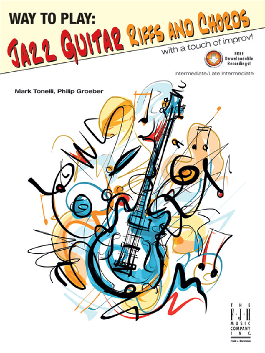 Way to Play Jazz Guitar -- Riffs and Chords Electric Guitar scores gallery preview page 1