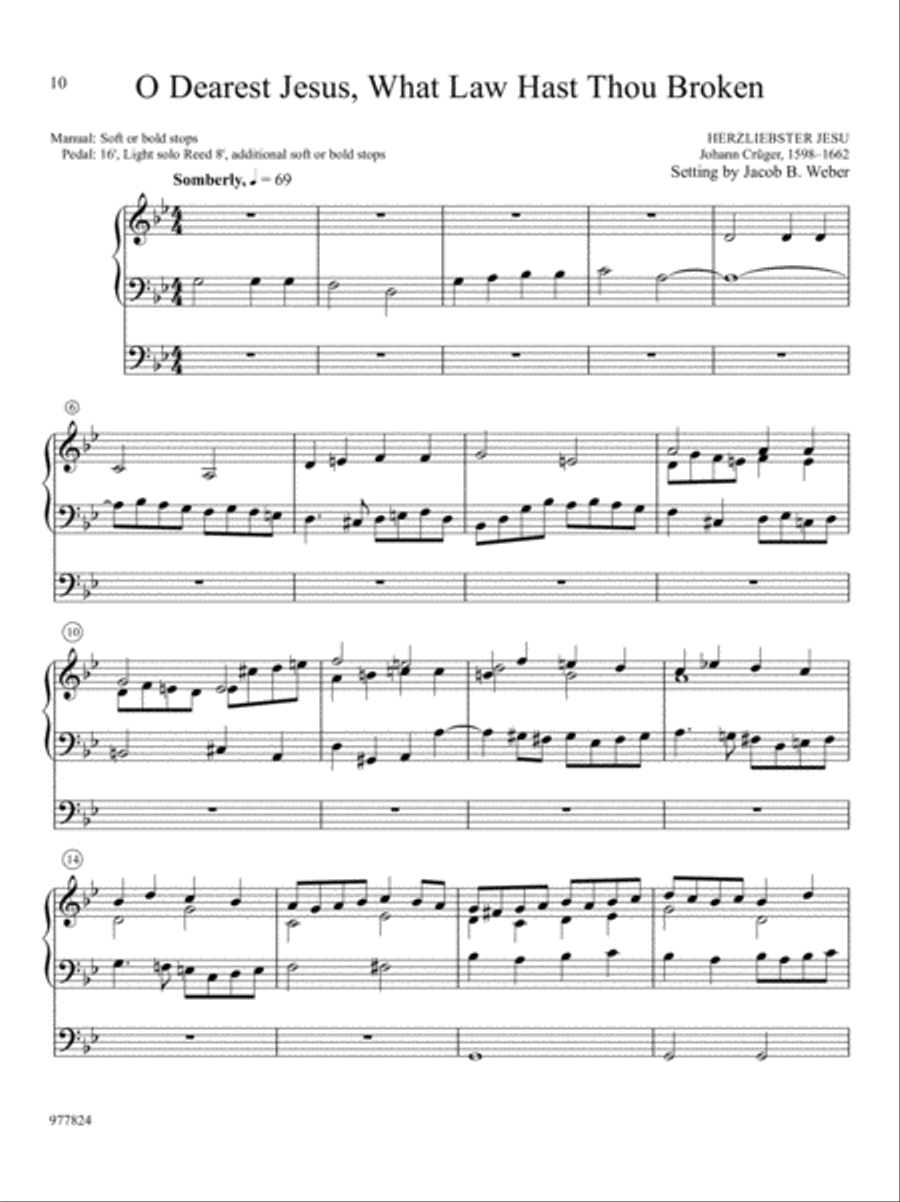 Lent Mosaics Organ scores gallery preview page 4