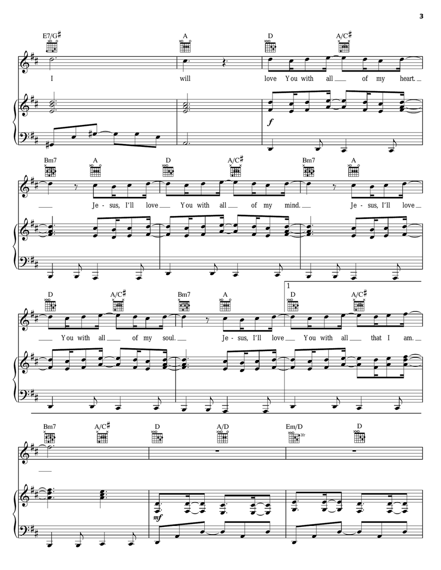 All That I Am Piano, Vocal, Guitar scores gallery preview page 3