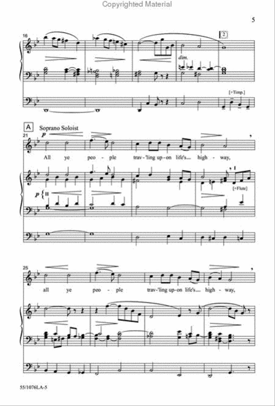 The Seven Last Words of Christ 4-Part scores gallery preview page 3