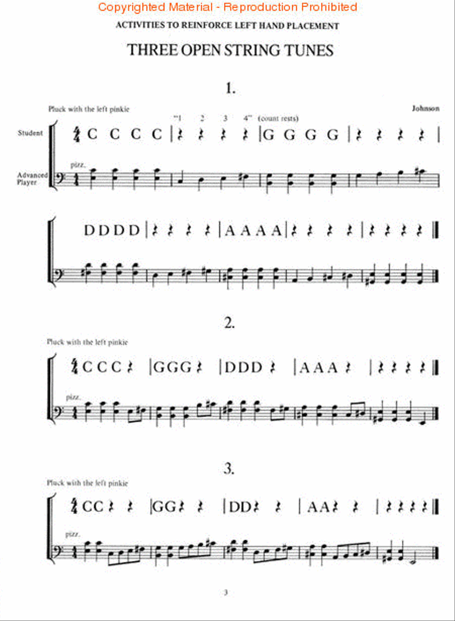 Young Strings in Action School and Community scores gallery preview page 2
