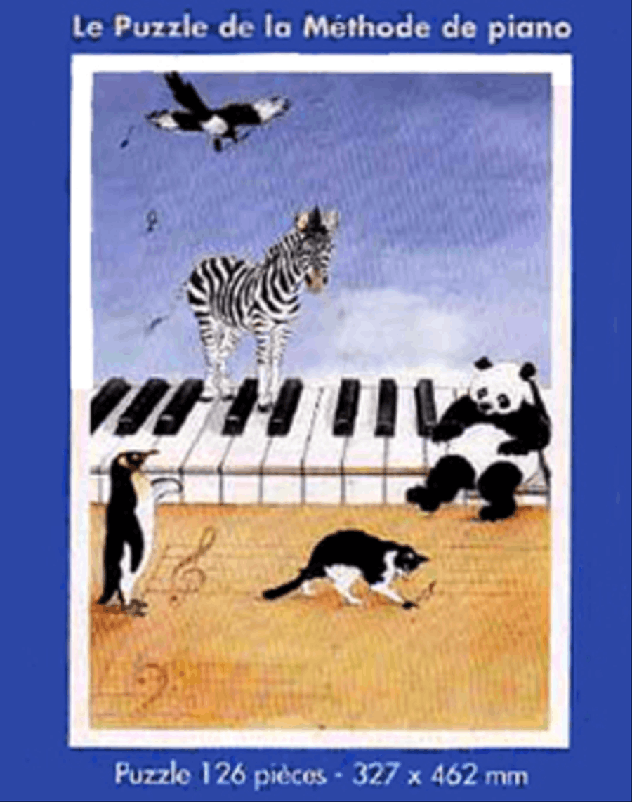 Puzzle De La Methode De Piano Piano scores gallery preview page 1